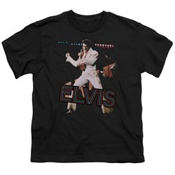 Elvis - Hit The Lights Big Boys T-Shirt In Black