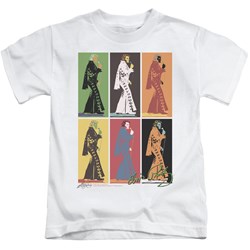 Elvis - Retro Boxes Little Boys T-Shirt In White