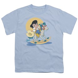 Elvis - Yip E Big Boys T-Shirt In Light Blue