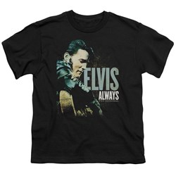 Elvis - Always The Original Big Boys T-Shirt In Black
