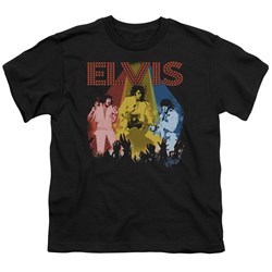 Elvis - Vegas Remembered Big Boys T-Shirt In Black