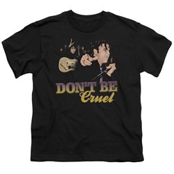 Elvis - Don't Be Cruel Big Boys T-Shirt In Black