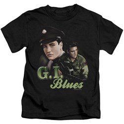 Elvis - G.I. Blues Little Boys T-Shirt In Black