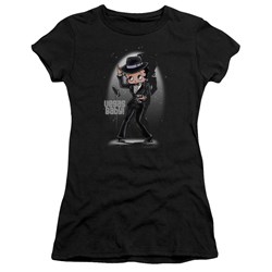 Betty Boop - Vegas Baby! Juniors T-Shirt In Black