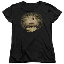 Mirrormask - Sketch Womens T-Shirt In Black