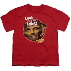 Mirrormask - Riddle Me This Big Boys T-Shirt In Red