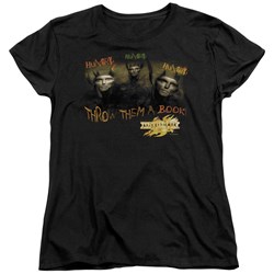Mirrormask - Hungry Womens T-Shirt In Black