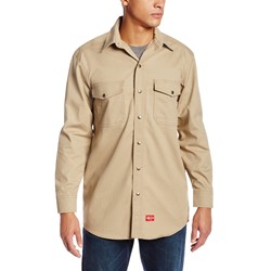Dickies - RL302 Mens Long Sleeve Relaxed Fit Snap Front Shirt