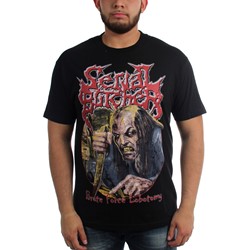 Serial Butcher - Mens Brute Force Lobotomy T-Shirt
