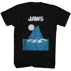Jaws - Mens Jaws Boat Fin T-Shirt