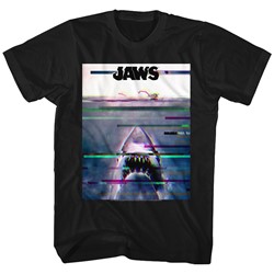Jaws - Mens Glitchy T-Shirt