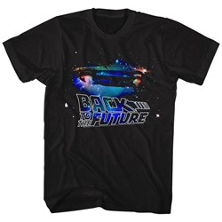 Back To The Future - Mens Galaxy T-Shirt