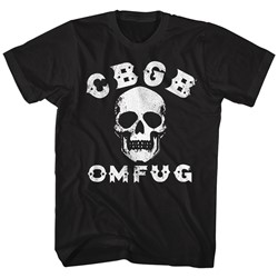 Cbgb - Mens Skull T-Shirt