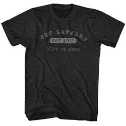 Def Leppard - Mens Dept. Of Rock T-Shirt