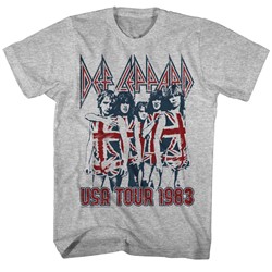 Def Leppard - Mens Us Tour 1983 T-Shirt