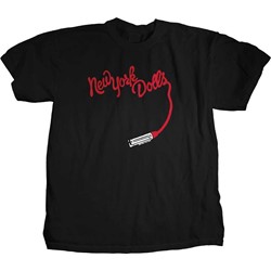 New York Dolls - Mens Lipstick Logo T-Shirt