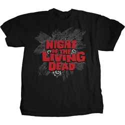 Night of the Living Dead - Mens Eyes Logo T-Shirt