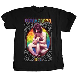 Frank Zappa - Mens 1972 T-Shirt