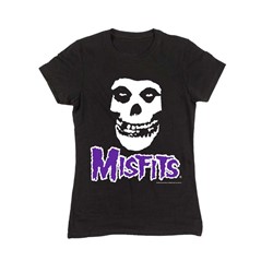 The Misfits - Womens Fiend Skull  Discharge T-Shirt