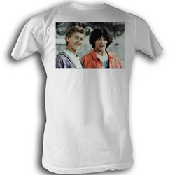Bill And Ted - Mens The Dudes T-Shirt In White