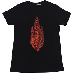 At The Gate - Womens Give Black T-Shirt