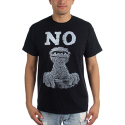 Sesame Street - Mens NO Grouch T-Shirt