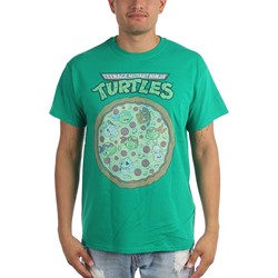 Teenage Mutant Ninja Turtles - Mens Pizza T-Shirt