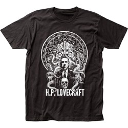 H.P. Lovecraft - Mens H.P. Lovecraft Fitted Jersey T-Shirt