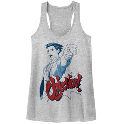Ace Attorney - Womens Objection Tank Top