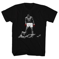 Muhammad Ali - Mens Red Gloves T-Shirt
