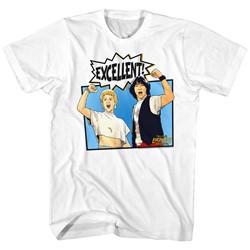 Bill And Ted - Mens Comic T-Shirt