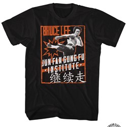 Bruce Lee - Mens Pow Gung Fu T-Shirt