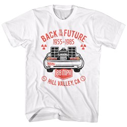 Back To The Future - Mens Vintage Dmc Back T-Shirt