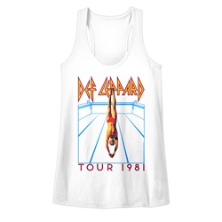 Def Leppard - Womens He'S Swimming Tank Top