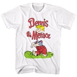 Dennis The Menace - Mens Floating Head T-Shirt