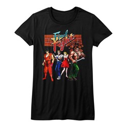 Final Fight - Womens Ff Gang T-Shirt