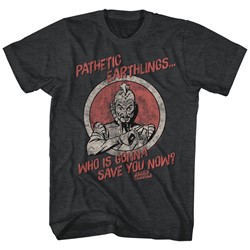 Flash Gordon - Mens Pathetic Earthlings T-Shirt