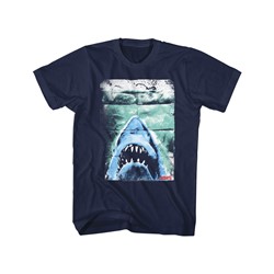 Jaws - Mens Folded Poster T-Shirt