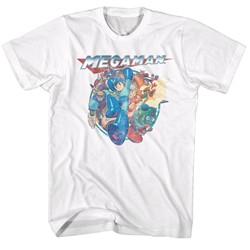 Mega Man - Mens Megafriends T-Shirt