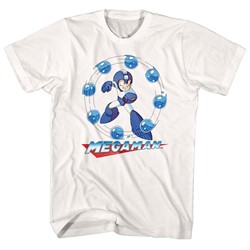 Mega Man - Mens Water Shield T-Shirt