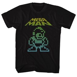 Mega Man - Mens Mega Pixel T-Shirt