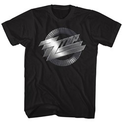 Zz Top - Mens Metal Logo T-Shirt