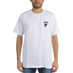 Stussy yin discount yang t shirt