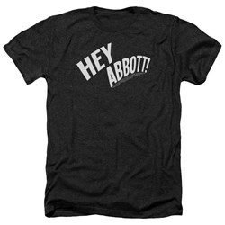 Abbott & Costello - Mens Hey Abbott Heather T-Shirt