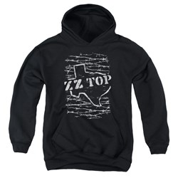 Zz Top - Youth Barbed Pullover Hoodie