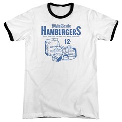 White Castle - Mens 12 Cents Ringer T-Shirt