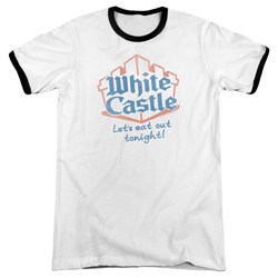 White Castle - Mens Lets Eat Ringer T-Shirt