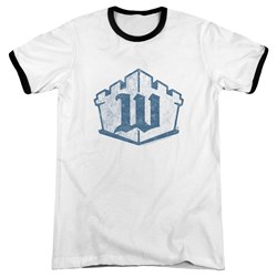 White Castle - Mens Monogram Ringer T-Shirt