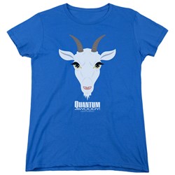 Quantum And Woody - Womens Goat Head T-Shirt