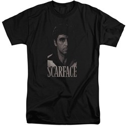 Scarface - Mens B&W Tony Tall T-Shirt